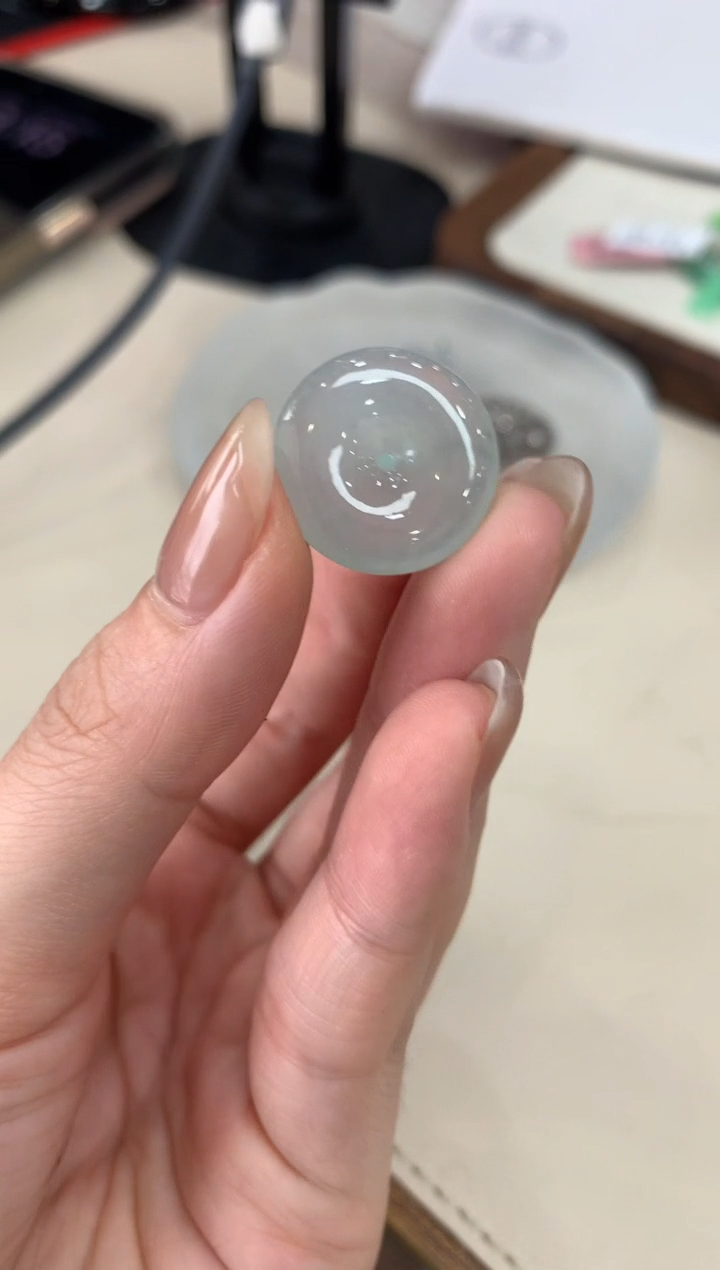 翡翠未镶嵌吊坠(不含链)平安扣