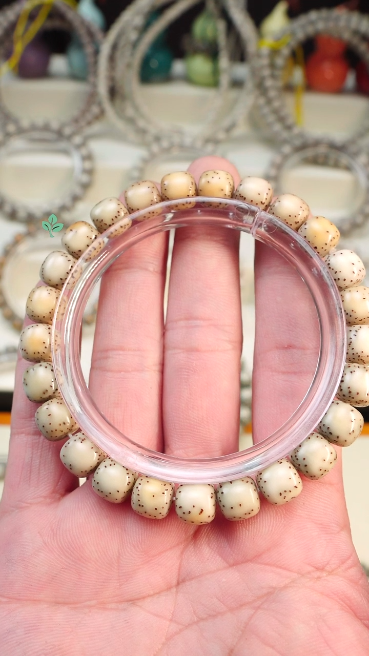 手串星月菩提?***深海南石玉料星月菩提 一物一图 下单截图