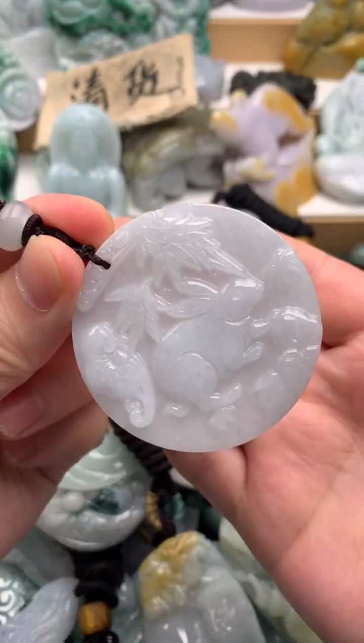 吊坠(不含链)未镶嵌翡翠1