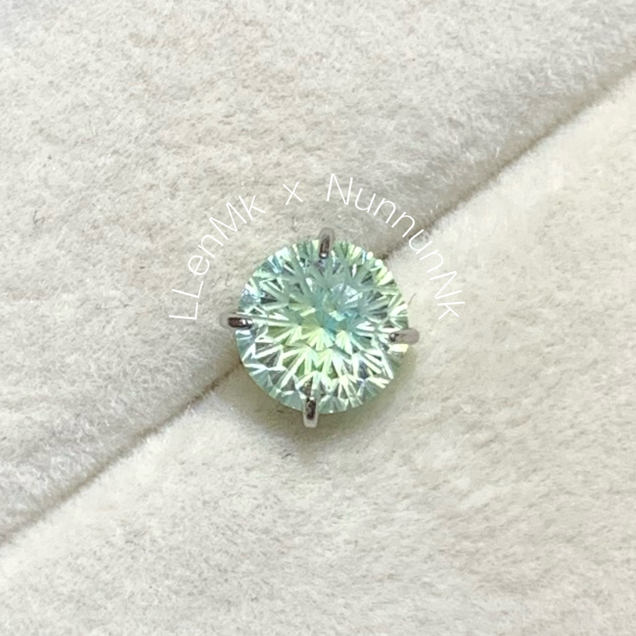 钛合金锆石耳饰 NunnunNl 烟某花切养耳洞 耳骨钉耳蜗钉