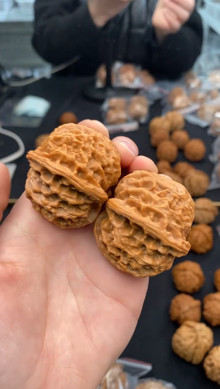 【闪购商品】文玩核桃把件苹果园43-u144