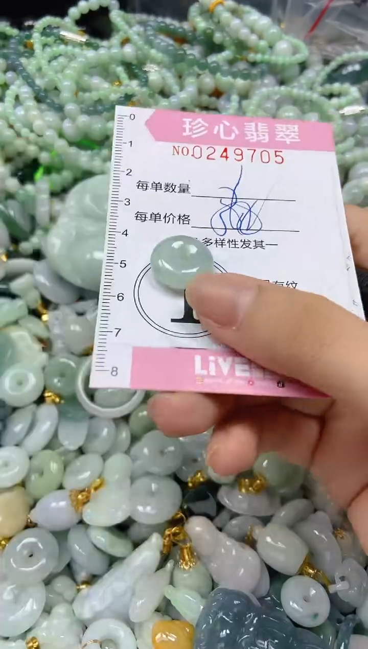 翡翠未镶嵌颈饰闪购0249705