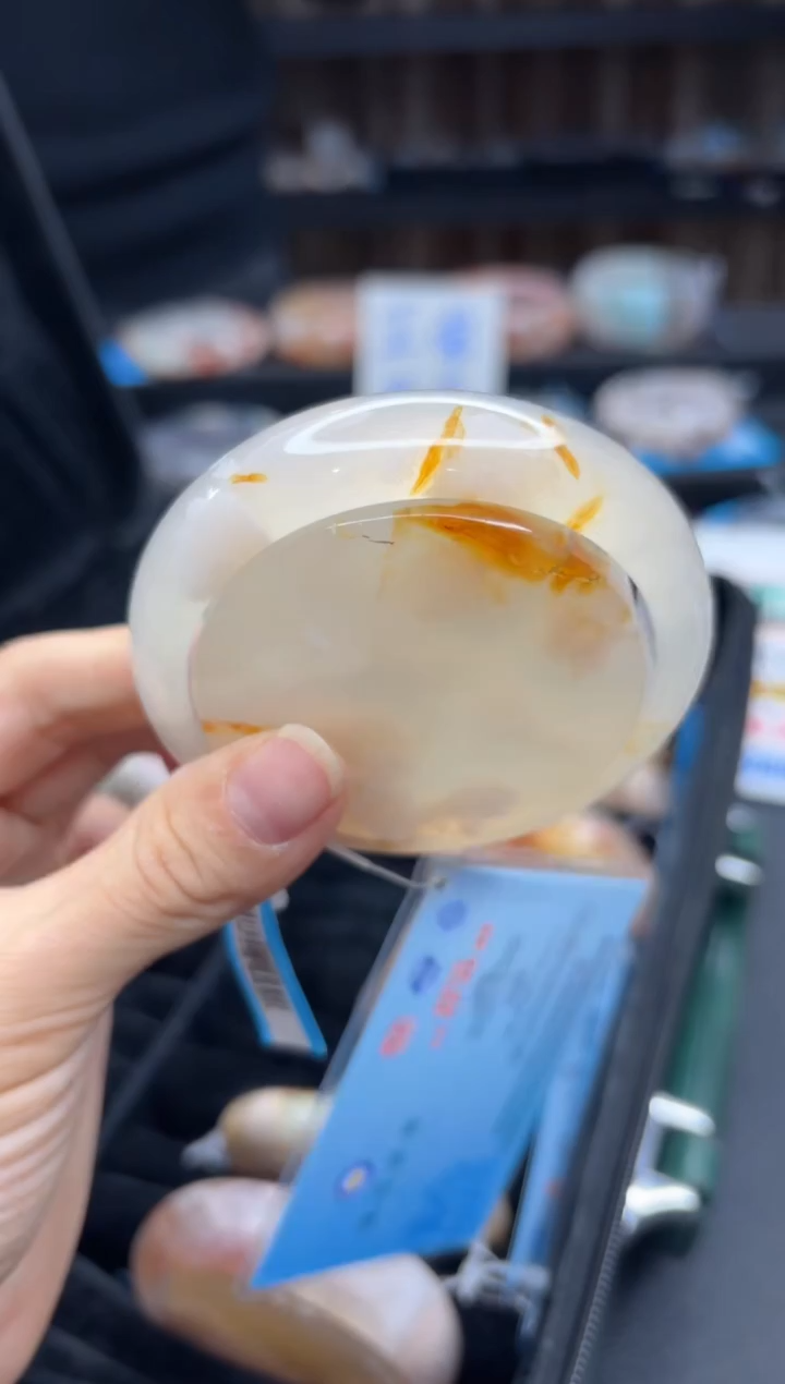 【闪购商品】石英质玉手镯未镶嵌2022（57圈贈送鐲心）