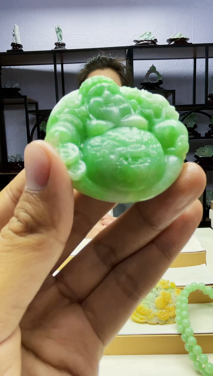 【闪购商品】定制翡翠未镶嵌毛货02250078