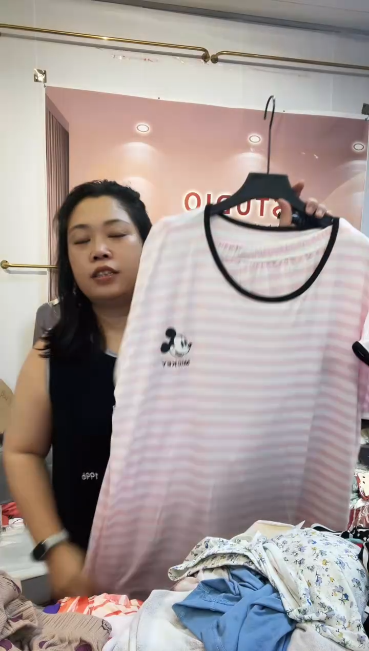 粉色套装长裤莫代尔175斤以内