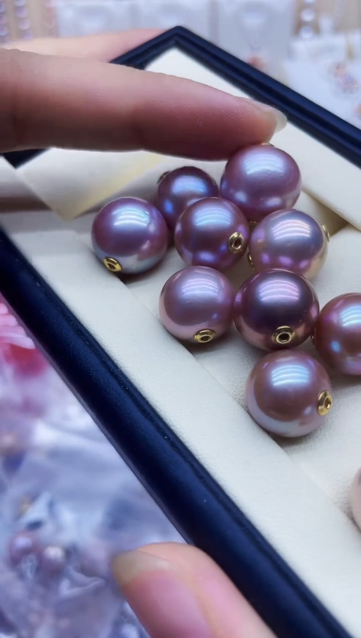 吊坠(不含链)银S925镶嵌淡水珍珠吊坠多样性发其一