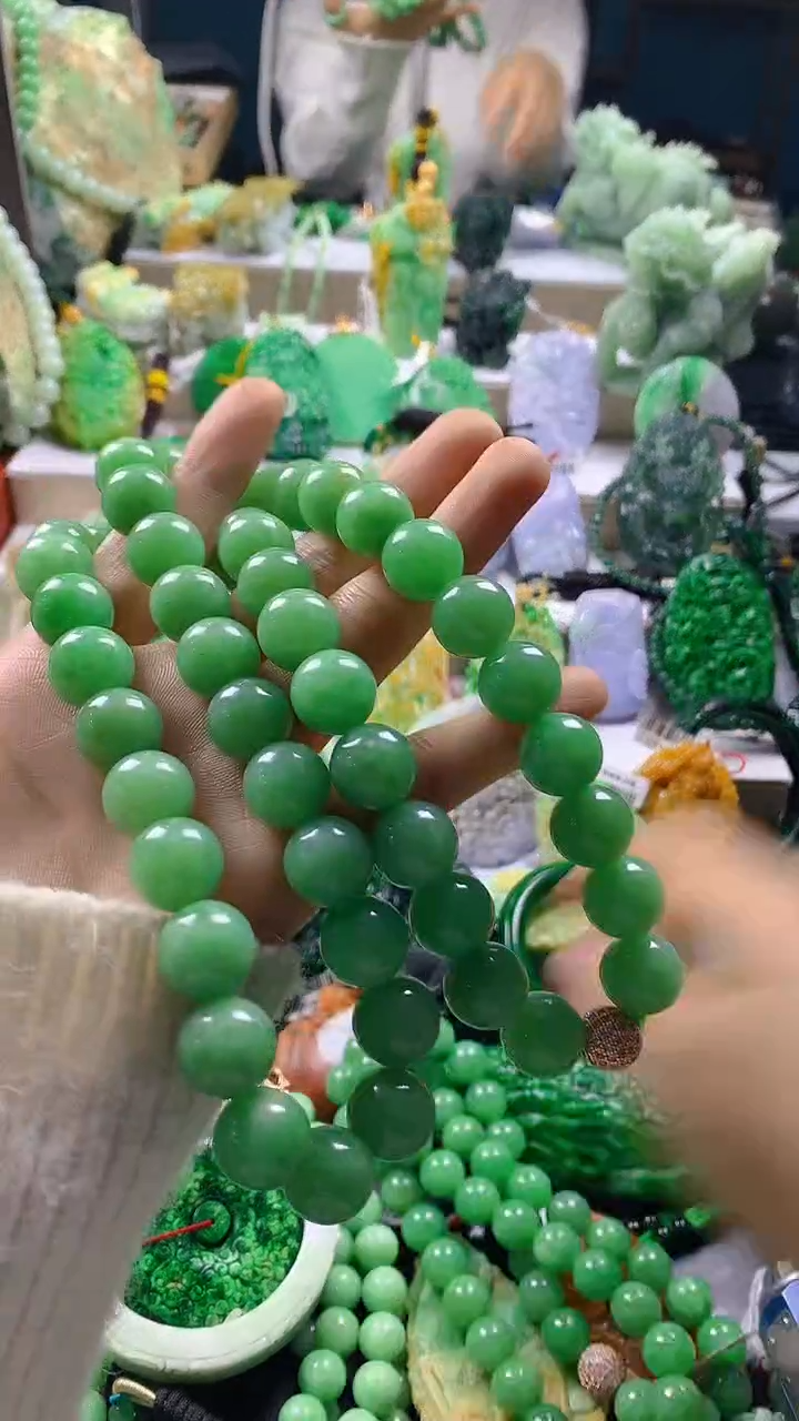 颈饰未镶嵌翡翠语*天然缅甸a货翡翠