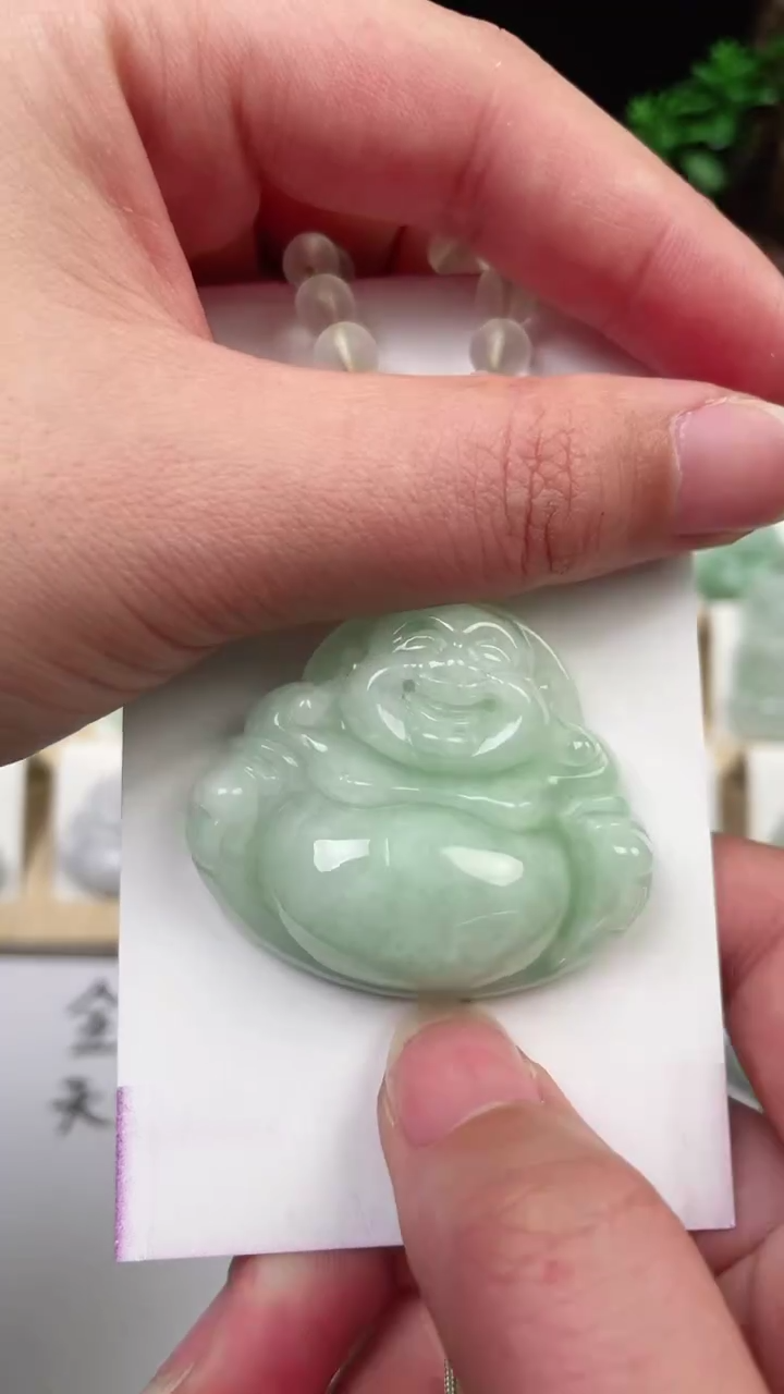 【闪购商品】翡翠颈饰未镶嵌佛公