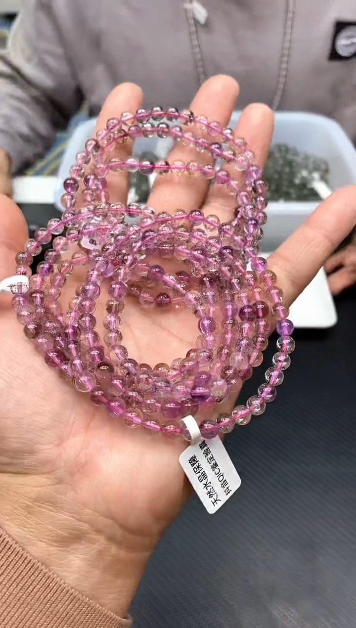 未镶嵌手串水晶C1仙女超七多圈6mm多样性发其一