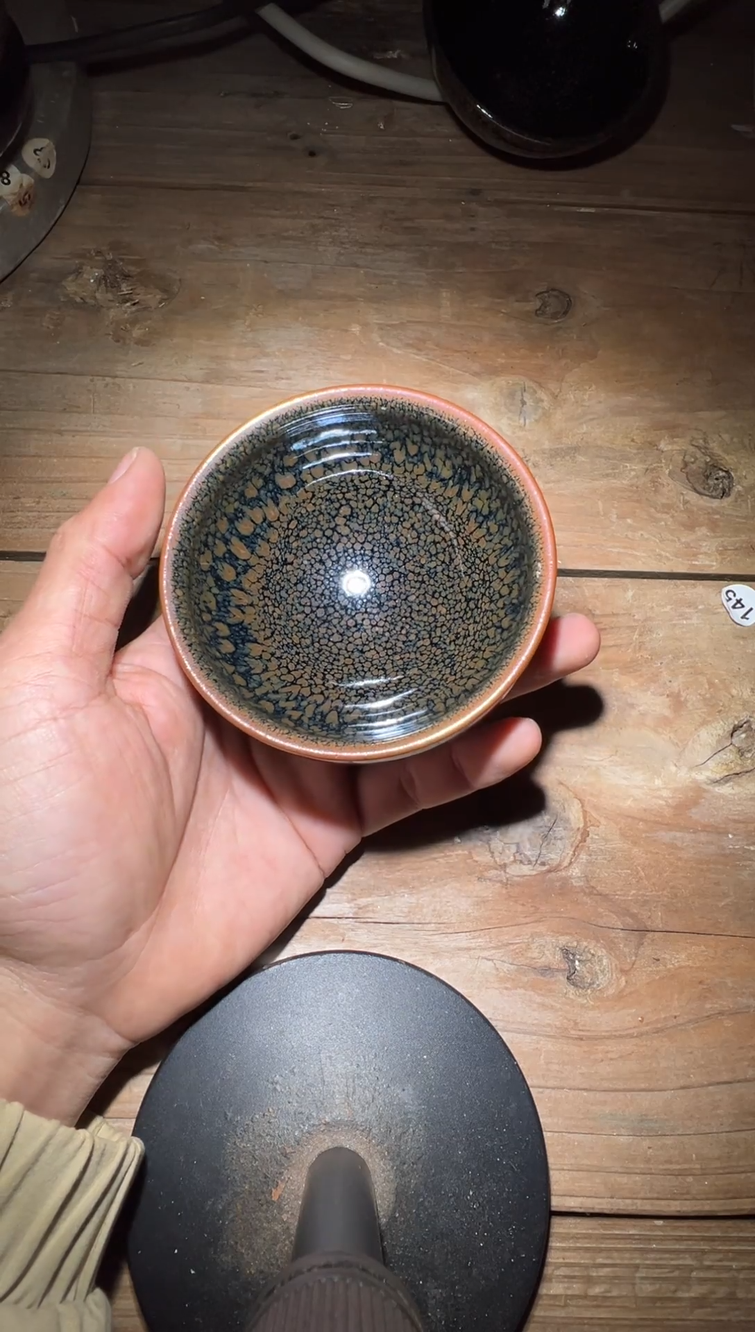 【闪购商品】茶盏老表精选柴烧301