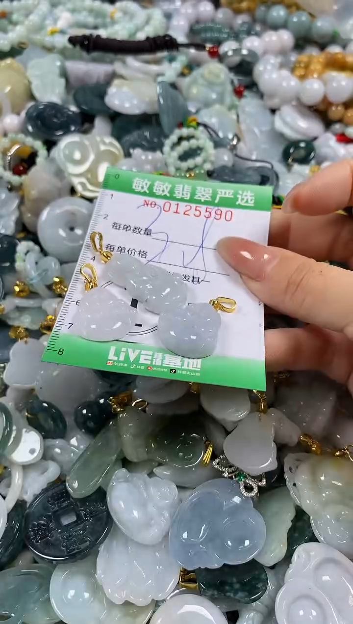 【闪购商品】翡翠颈饰未镶嵌闪购0125591