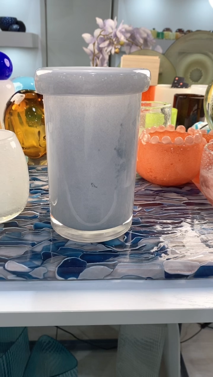 【闪购商品】琉璃慕忆家花瓶微瑕