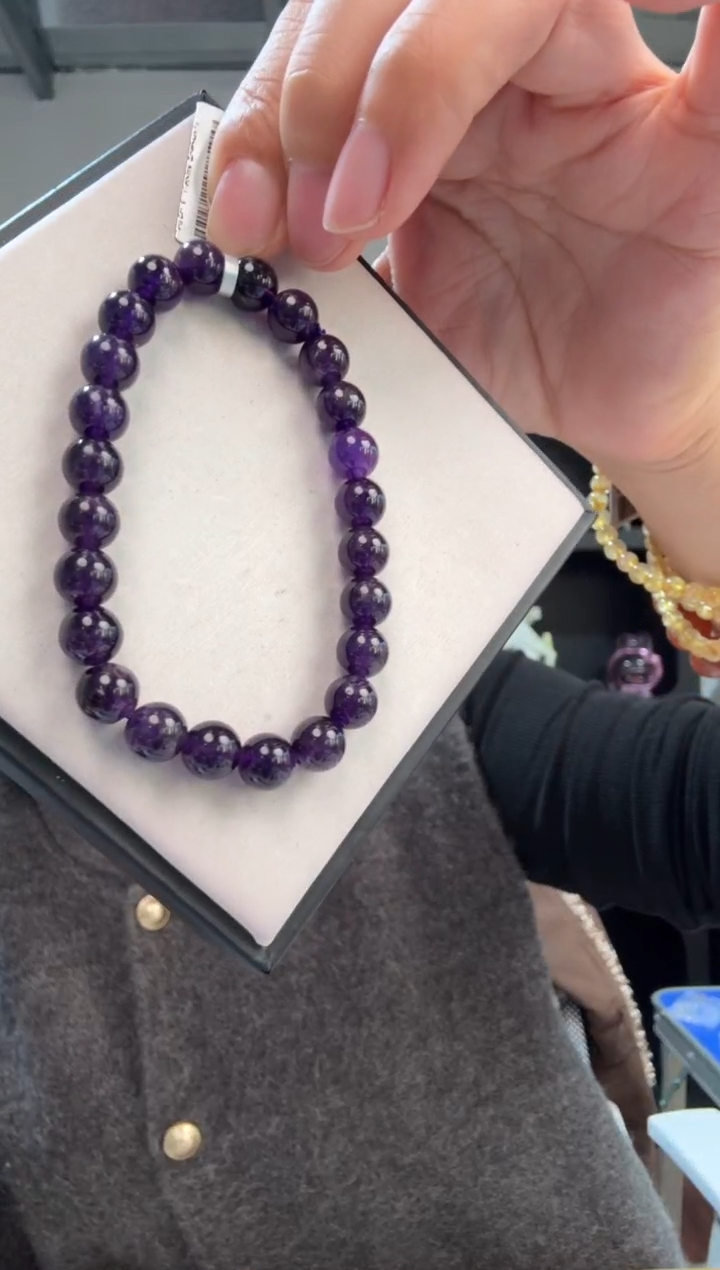 未镶嵌手链水晶优1723 约7mm