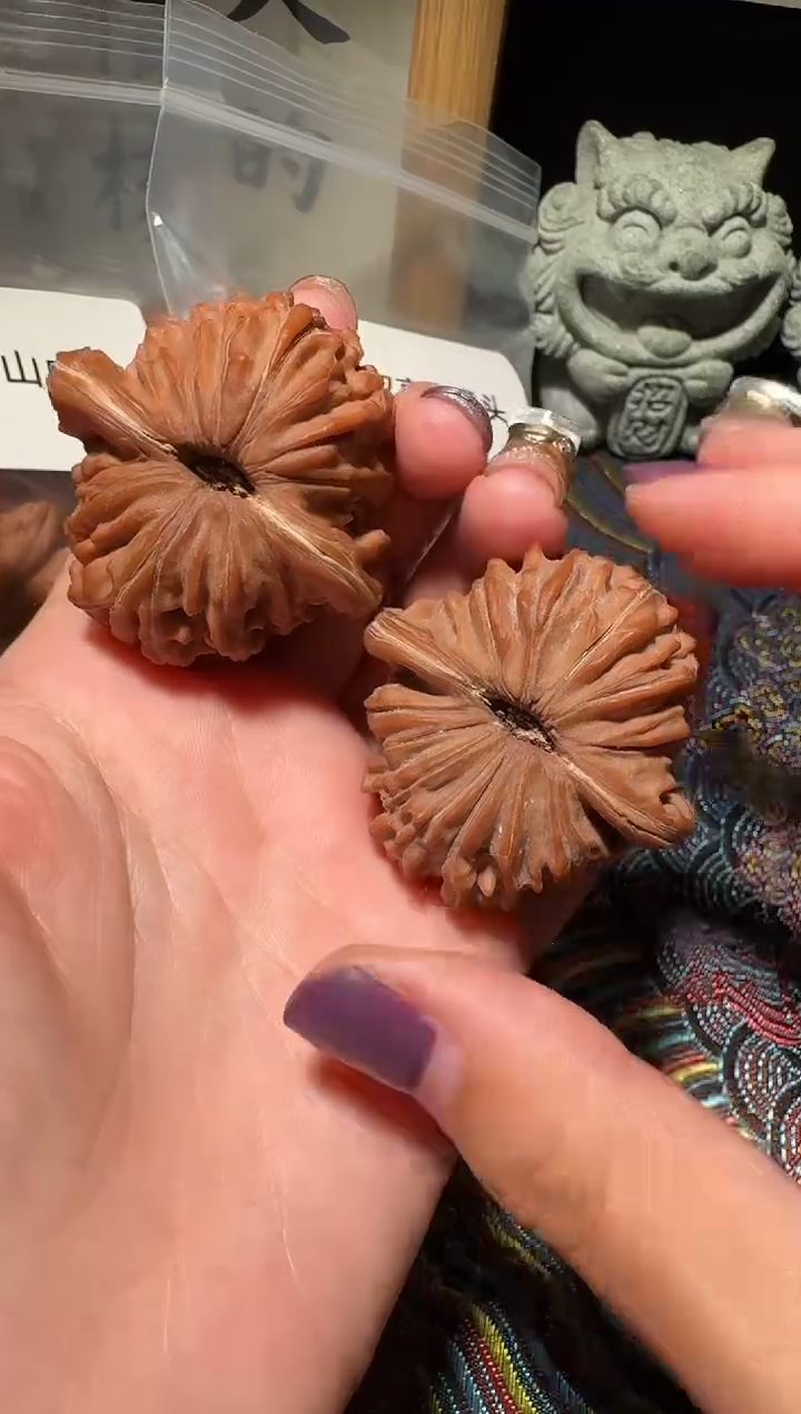 把件文玩核桃43蓟县四座楼