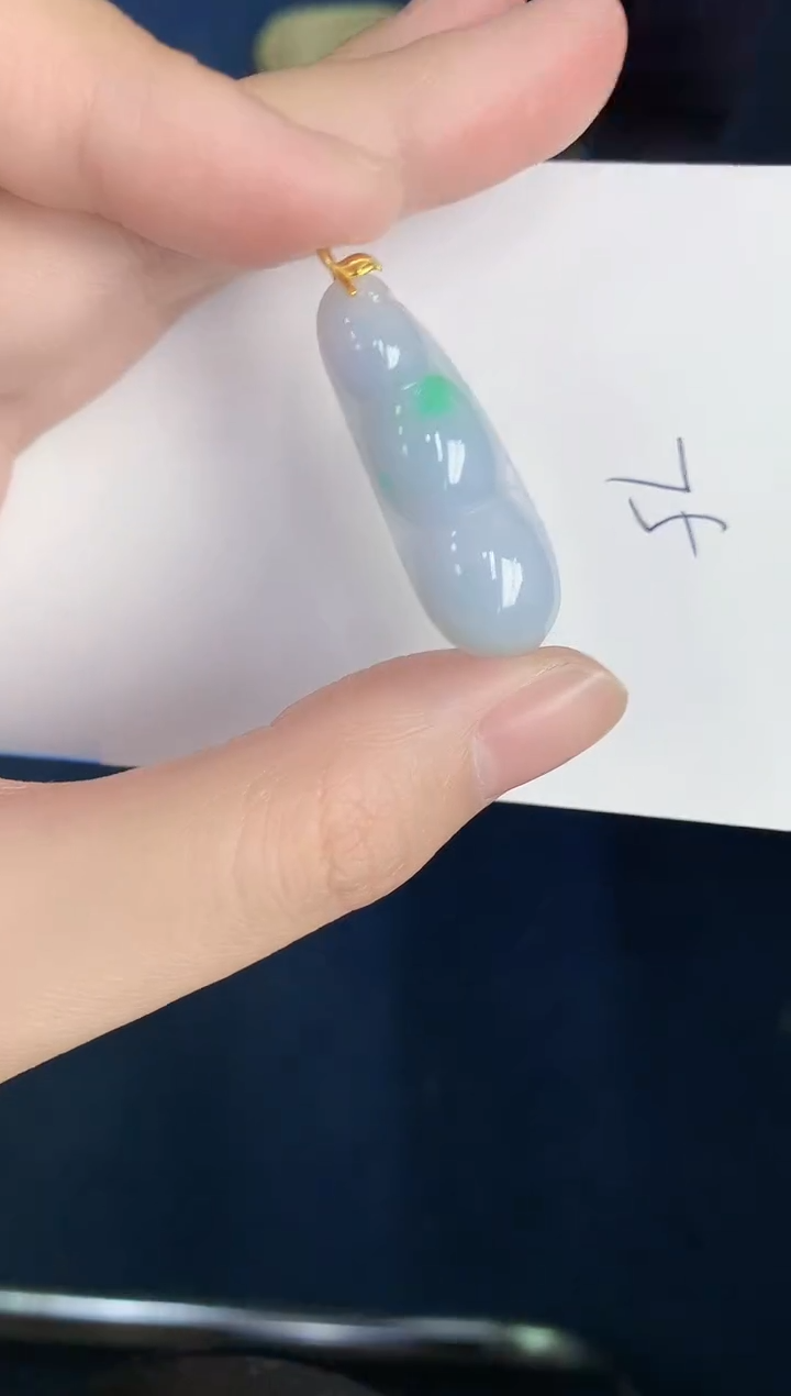 【闪购商品】翡翠颈饰18K金镶嵌000000000