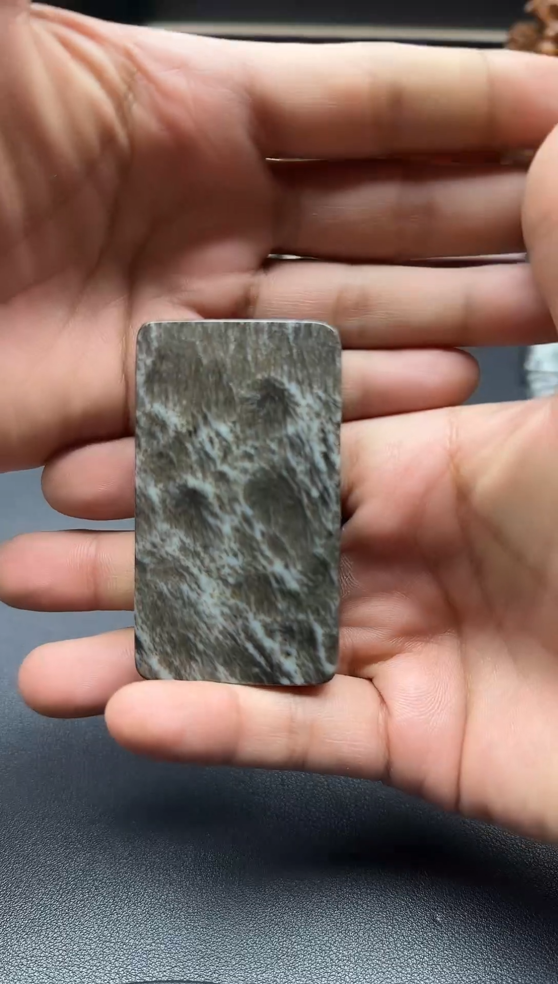 颈饰未镶嵌和田玉意境无事牌47牌