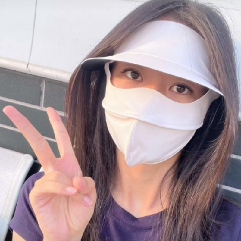 全脸防晒面罩女遮阳口罩脸基尼防紫外线防护面罩