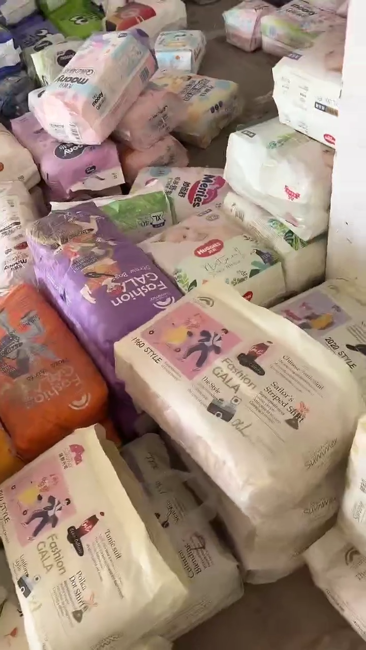 嘎啦拉拉裤XL34破损包