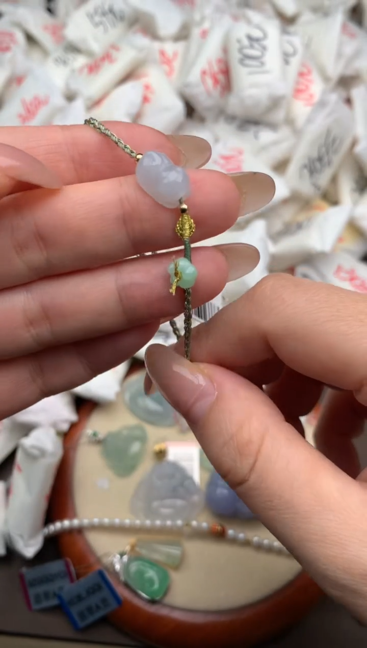 【闪购商品】翡翠手绳未镶嵌 一