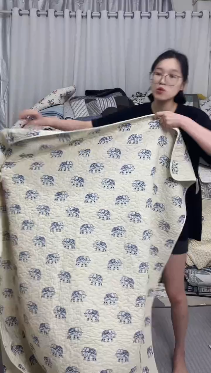 棉140*200大象床盖