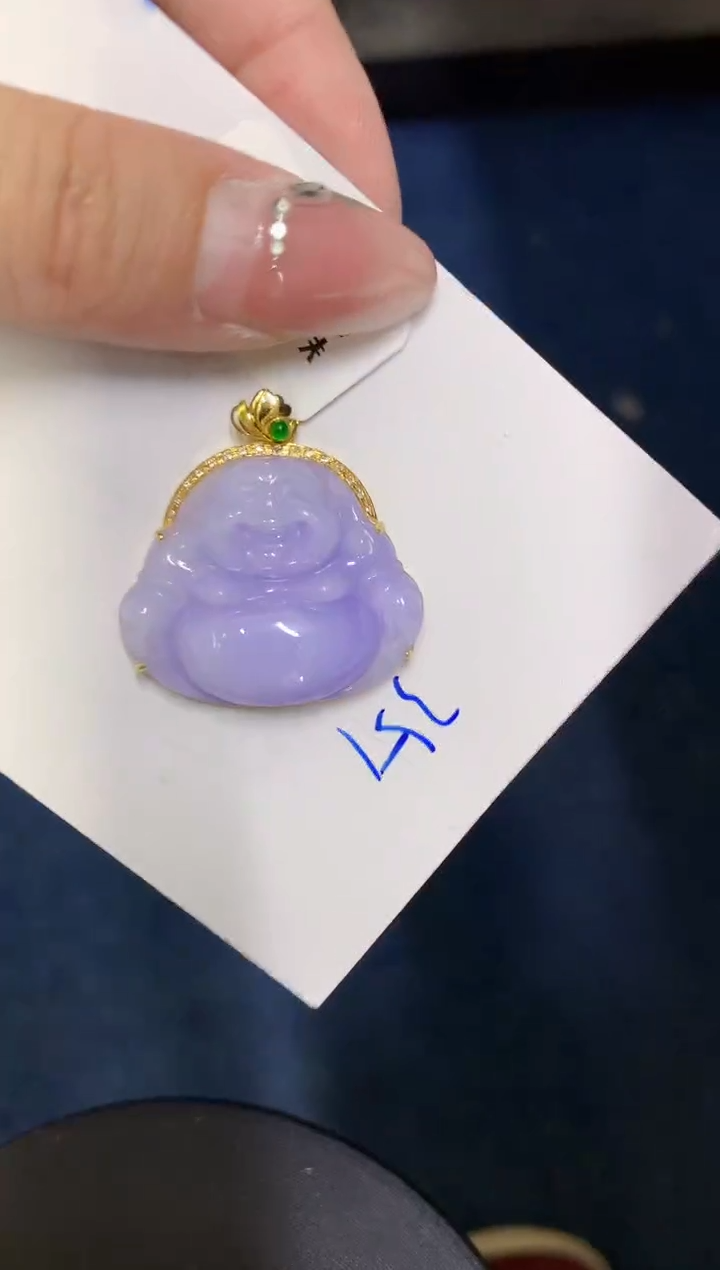 【闪购商品】翡翠颈饰18K金镶嵌000000000000