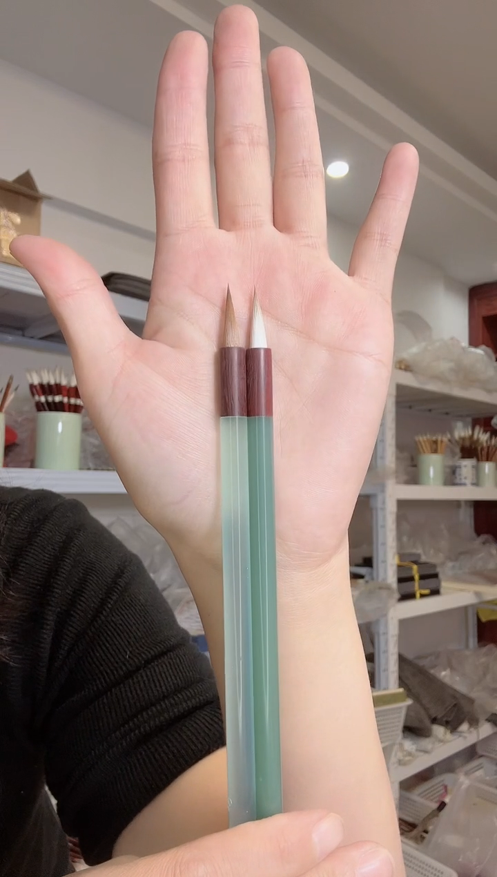 鲲鹏狼毫兼毫小楷两支套