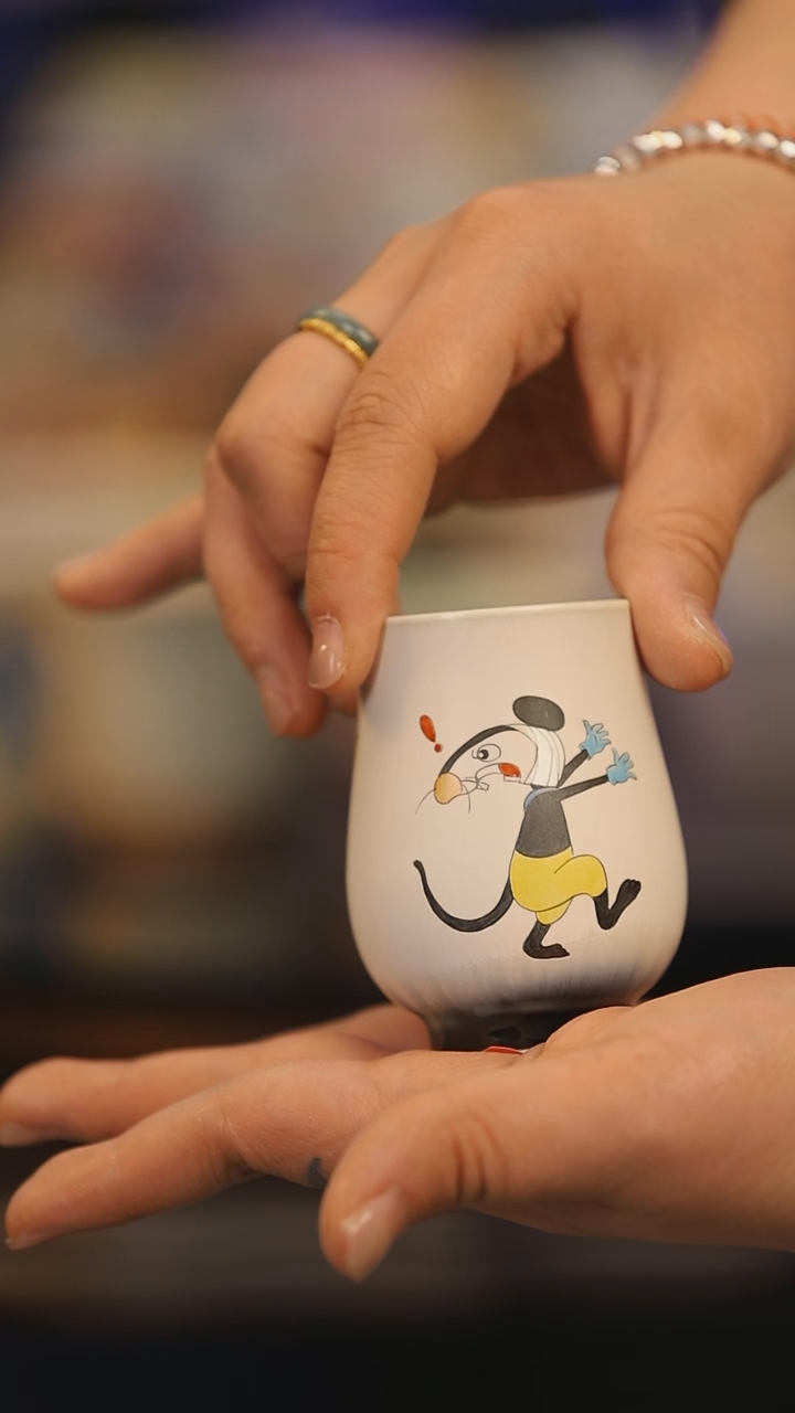 【闪购商品】摆件景德镇釉下彩绘设计师款式陶瓷