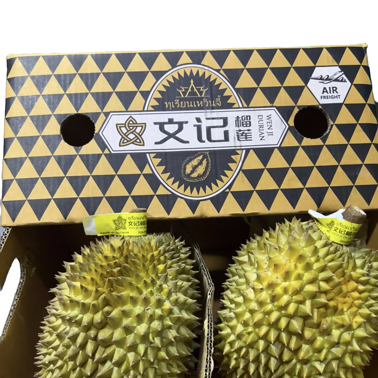 文记榴莲【山拇品质】同城配送泰国树熟新鲜金枕榴莲核大小kg金枕泰国