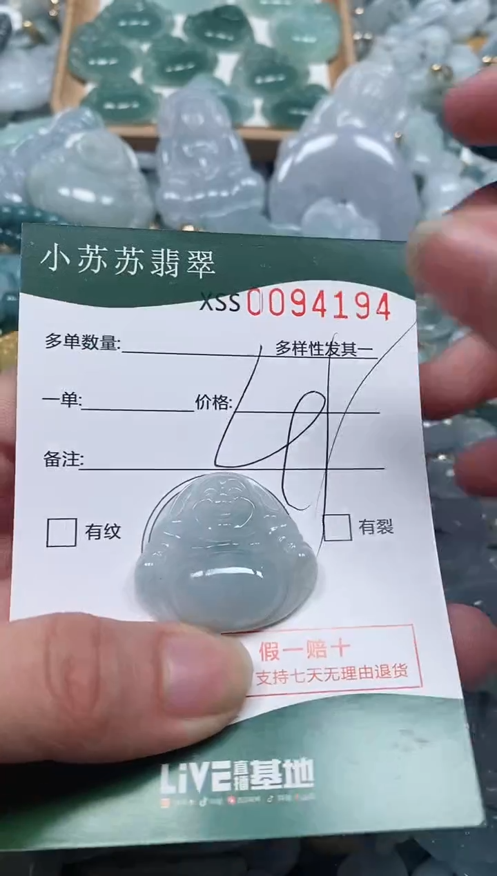 【闪购商品】翡翠颈饰未镶嵌闪购商品0094194