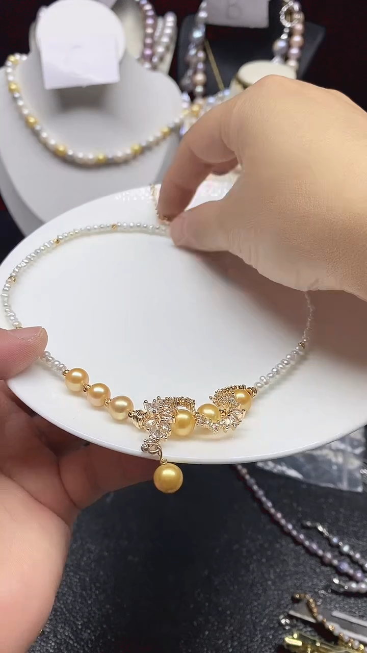 【闪购商品】淡水珍珠颈饰未镶嵌多人