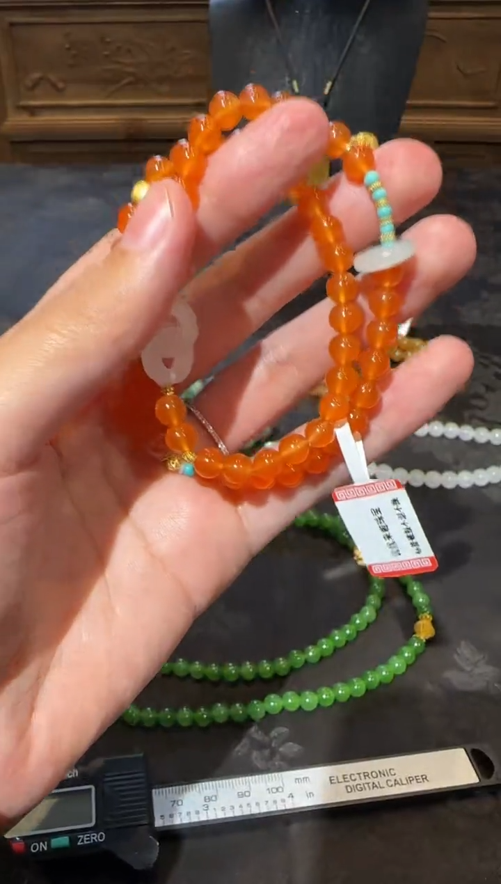 【闪购商品】南红玛瑙手串未镶嵌1