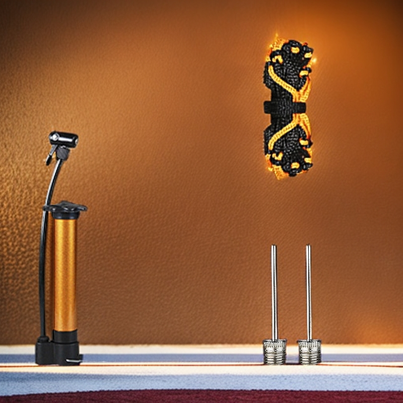 篮球足球排球球类通用打气筒充气筒气针（打气筒+气针+网兜 )