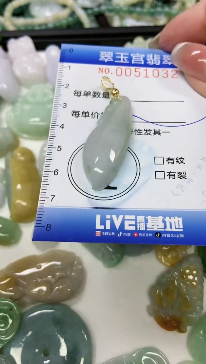 【闪购商品】翡翠颈饰未镶嵌闪购0051032