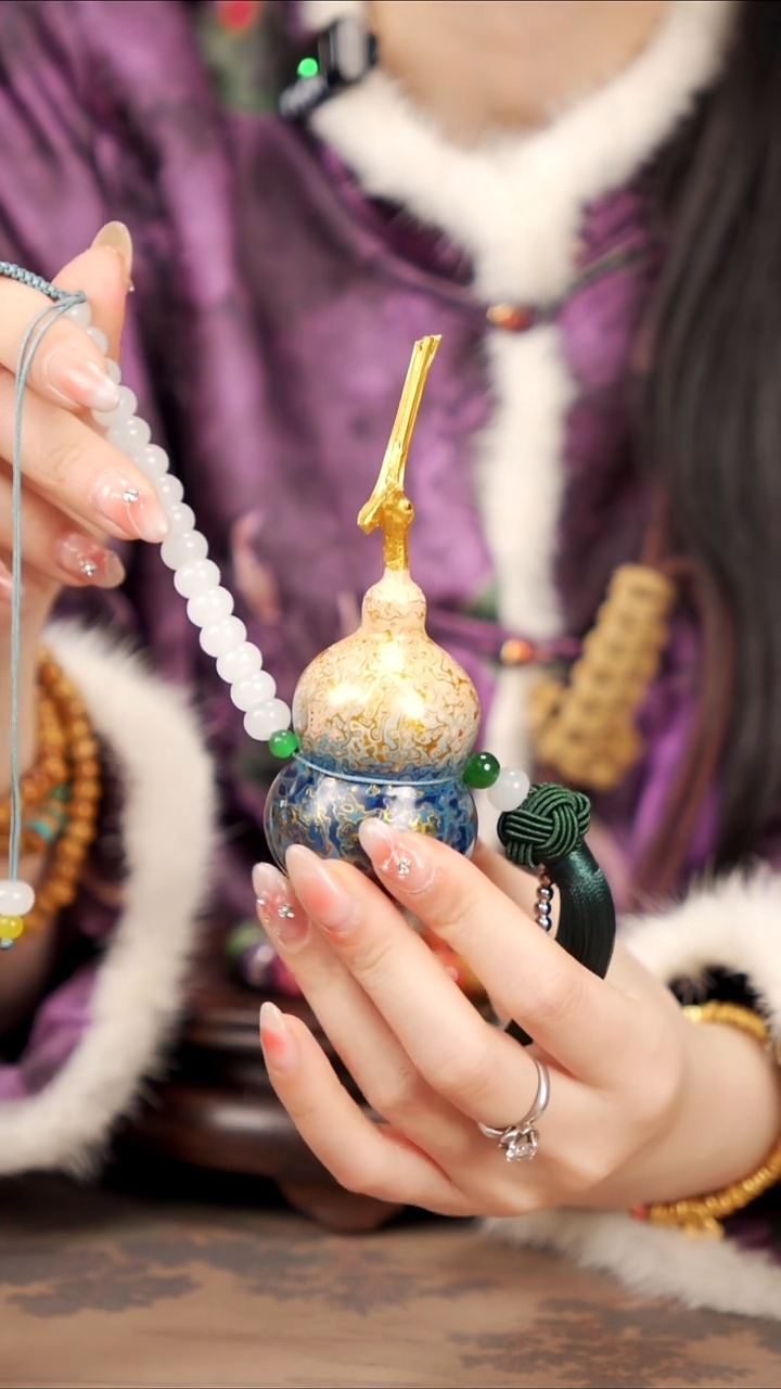 【闪购商品】124易林漆艺车挂小葫芦----168