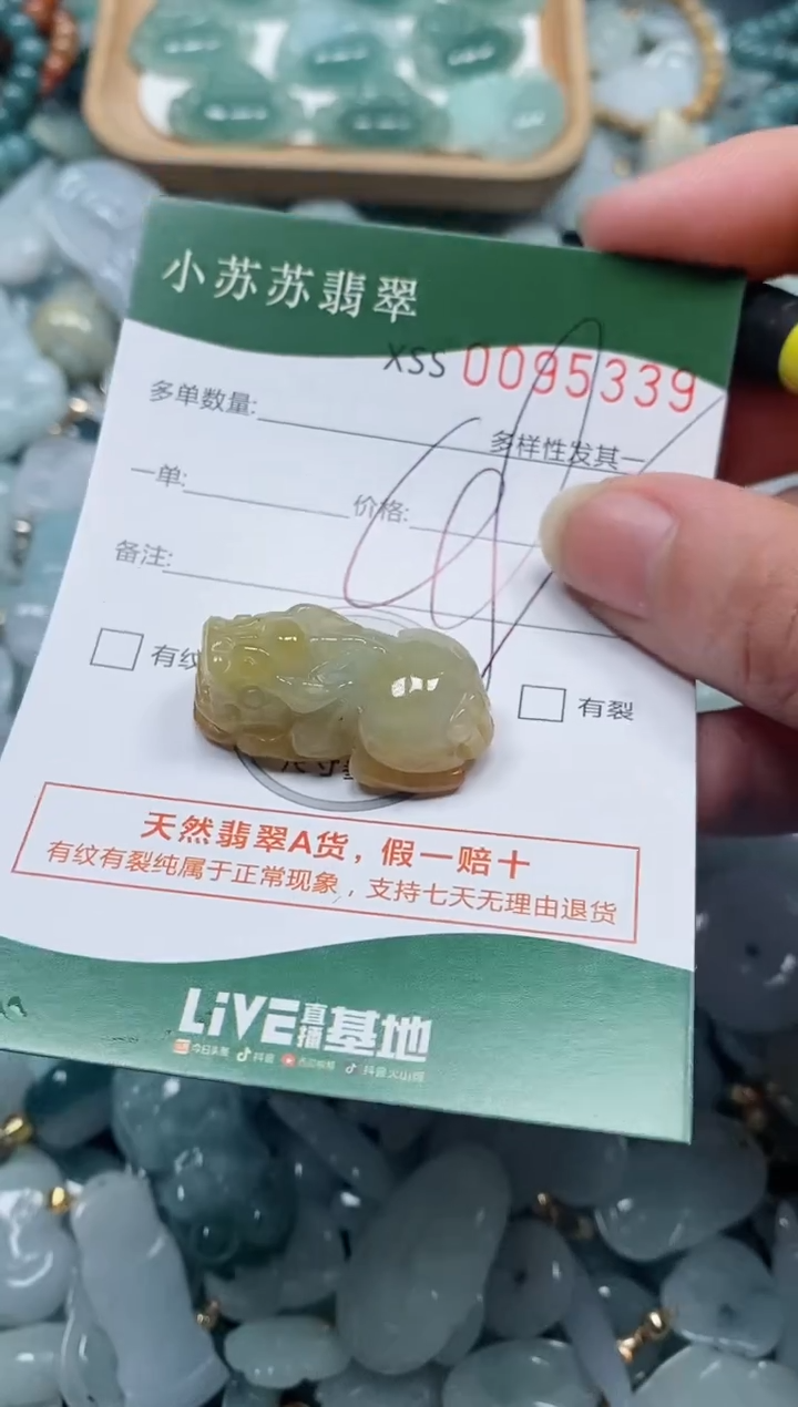 【闪购商品】翡翠颈饰未镶嵌闪购商品0095339