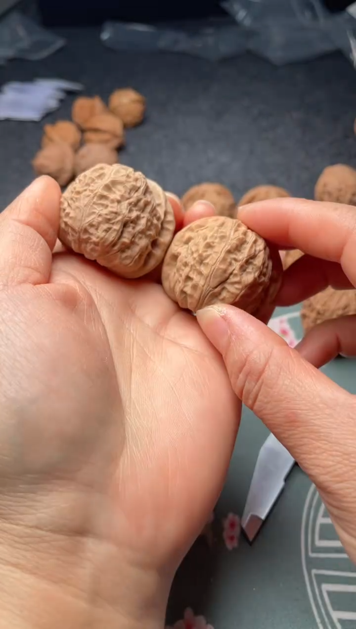 把件文玩核桃w196  南瓜墩 40尺