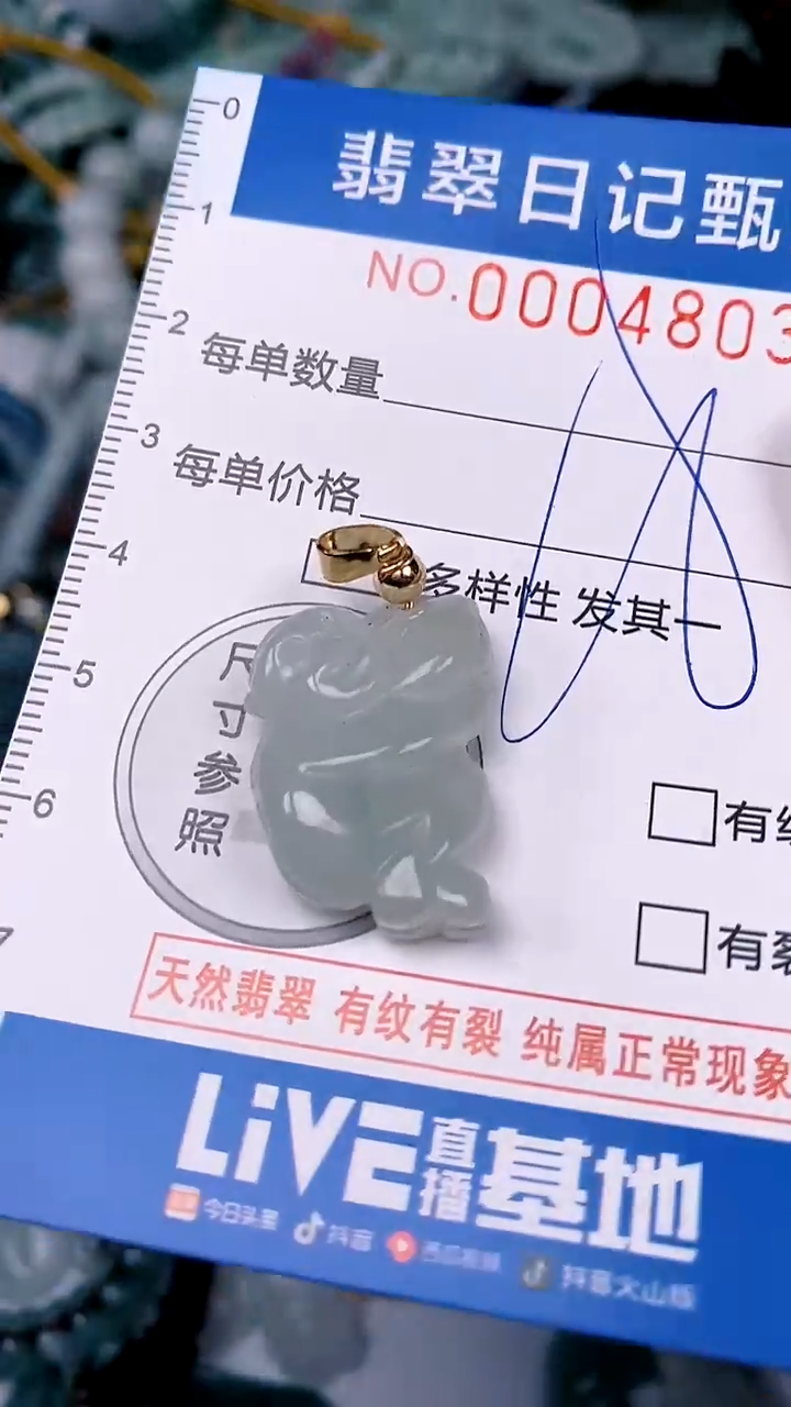 【闪购商品】翡翠颈饰未镶嵌00004803