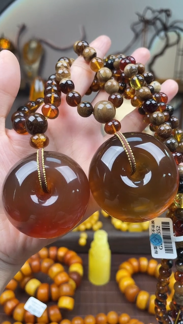 裸石琥珀未镶嵌首饰 假1赔4（多样性发货1件