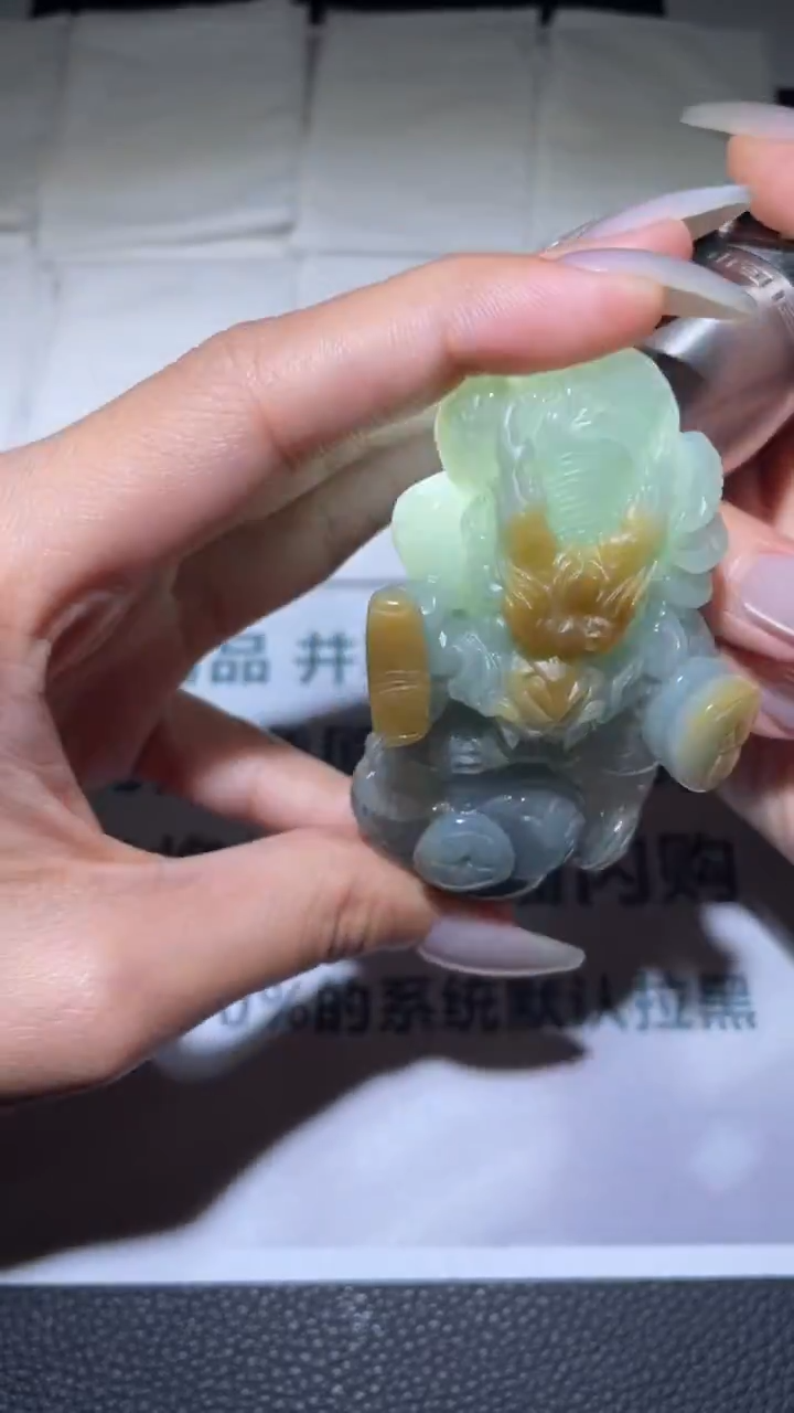 【闪购商品】定制翡翠未镶嵌毛货-不退不换