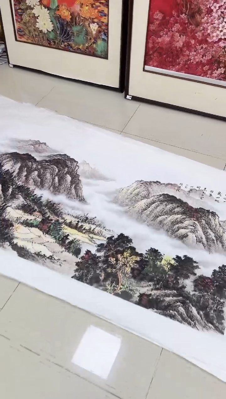 国画九霄甄选国画作品x27