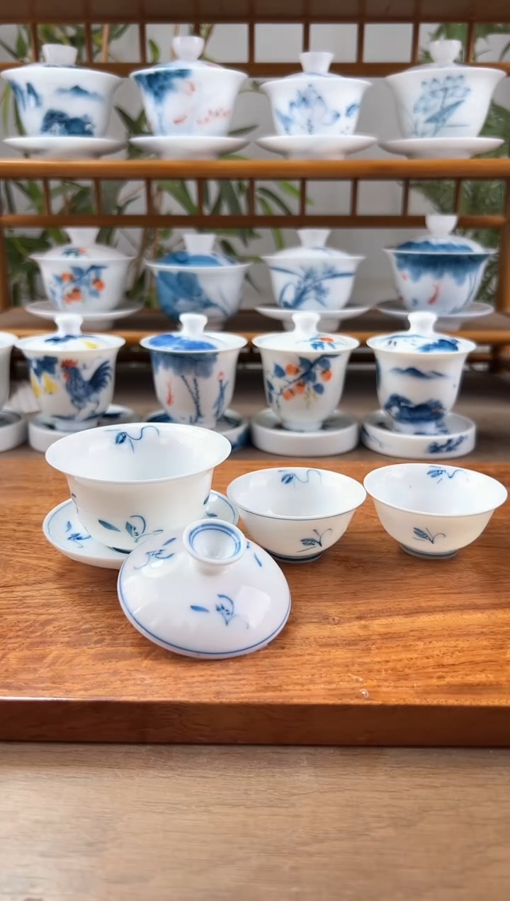 微瑕玉兰80ml三才+小玉兰杯2个