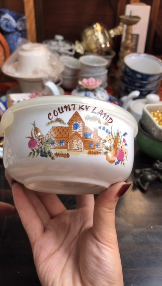 瓷片晴***里中古瓷器 有微瑕