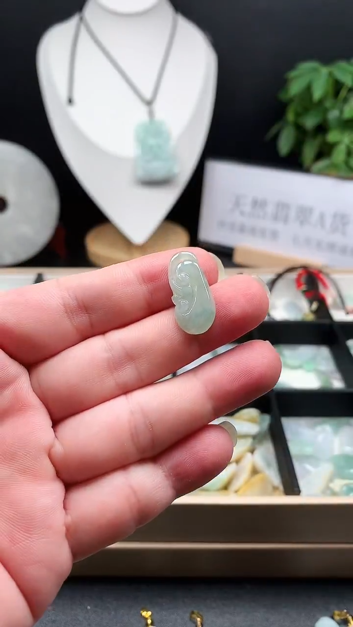 颈饰未镶嵌翡翠23如意