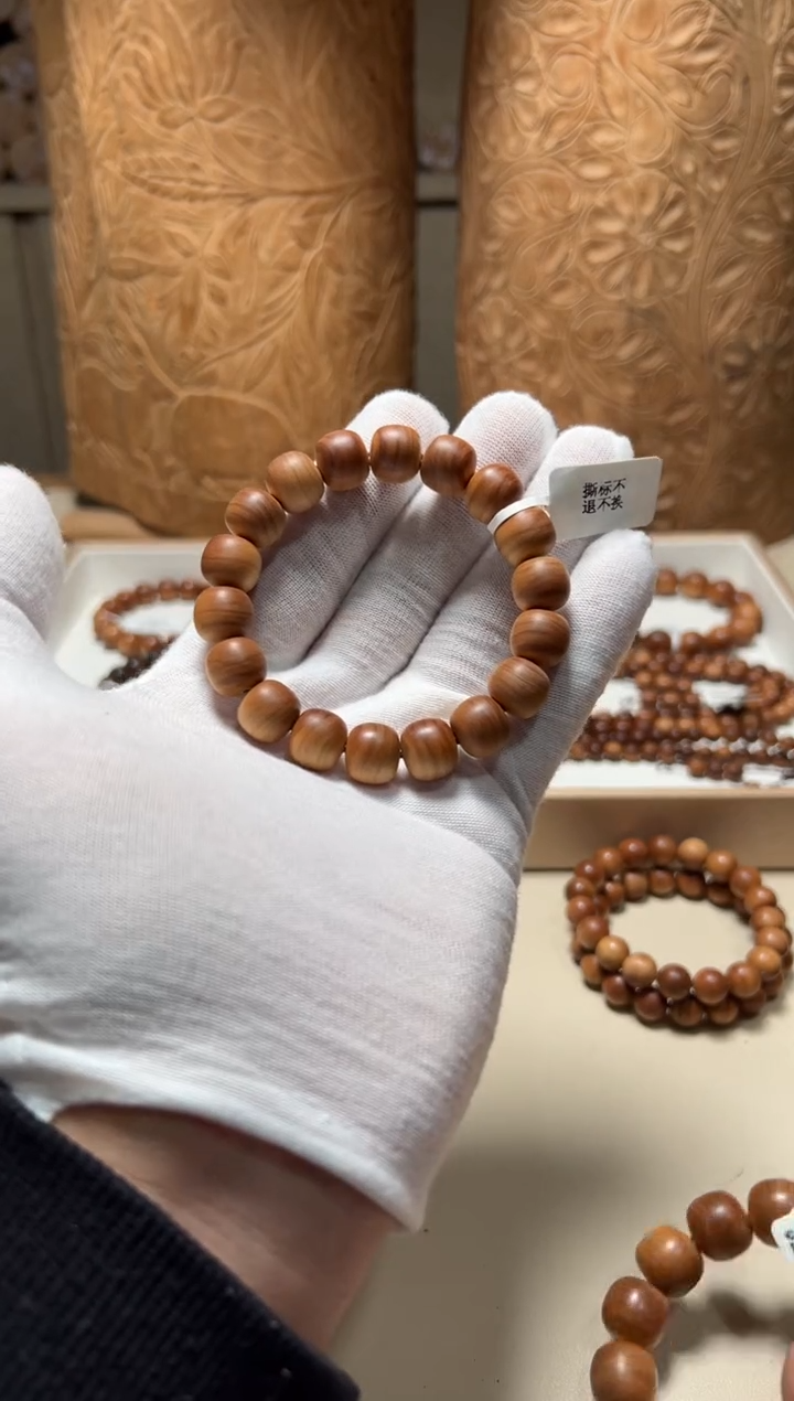 【闪购商品】檀香木手串/手链老山檀香1.1/1.2横纹黑肉尾档福利