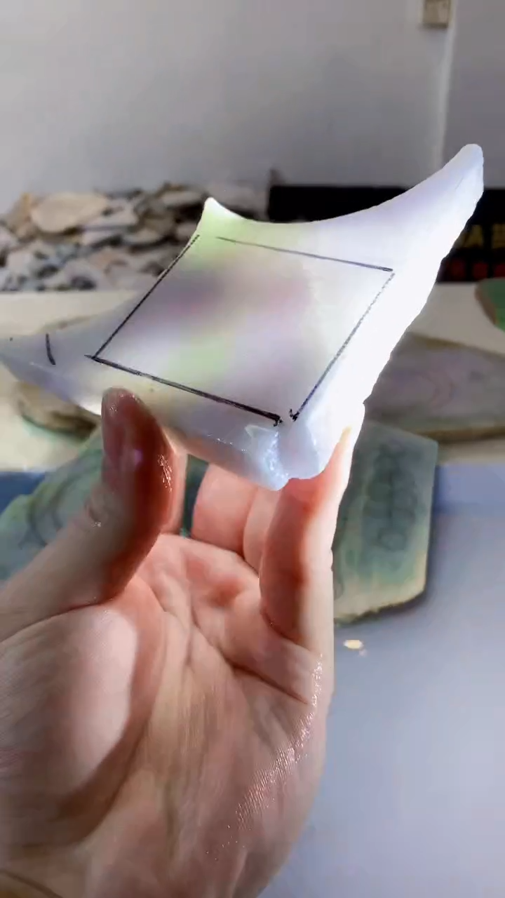 颈饰未镶嵌翡翠缅甸A货翡翠235