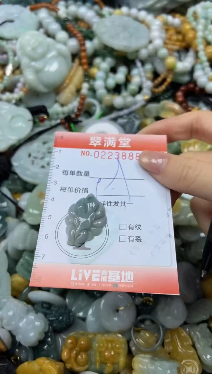 颈饰未镶嵌翡翠闪购0223888