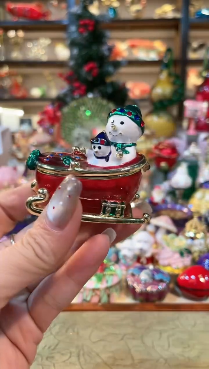 【闪购商品】 珐琅彩精致首饰盒