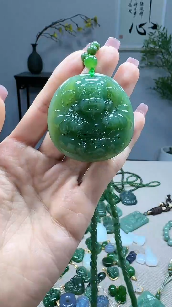 未镶嵌和田玉挂件1