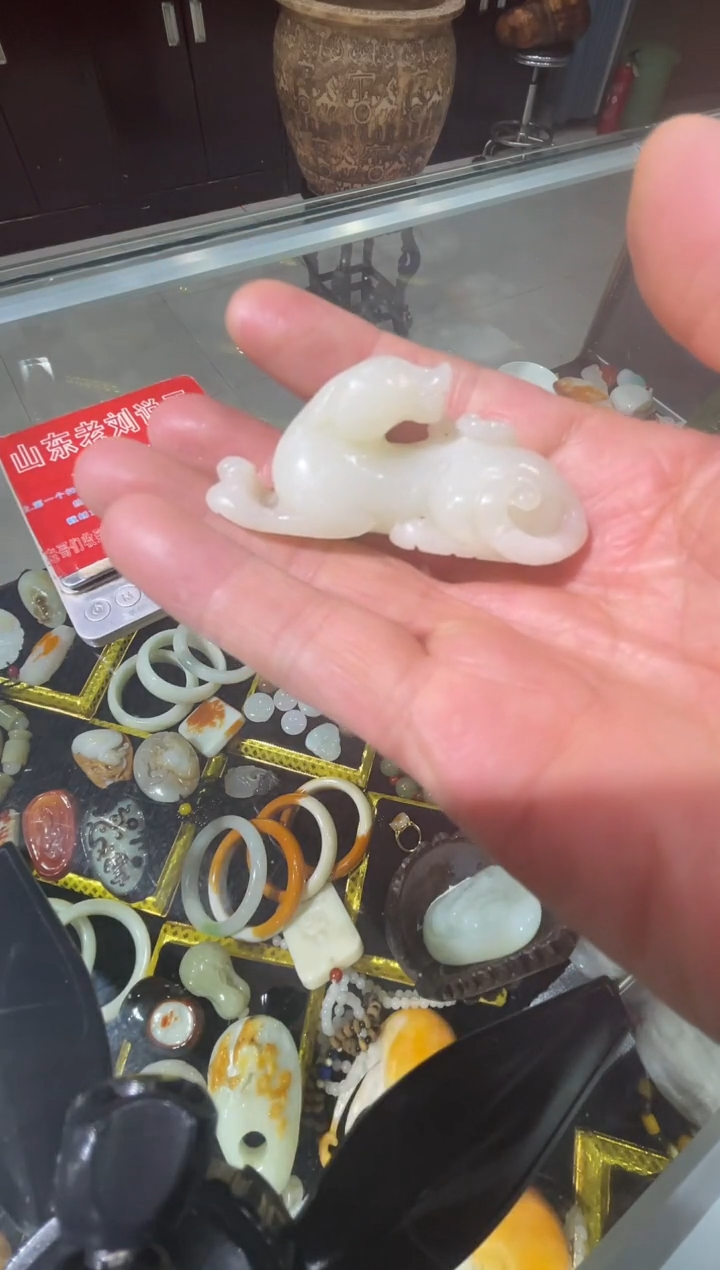 未镶嵌和田玉挂件光**洪挂件