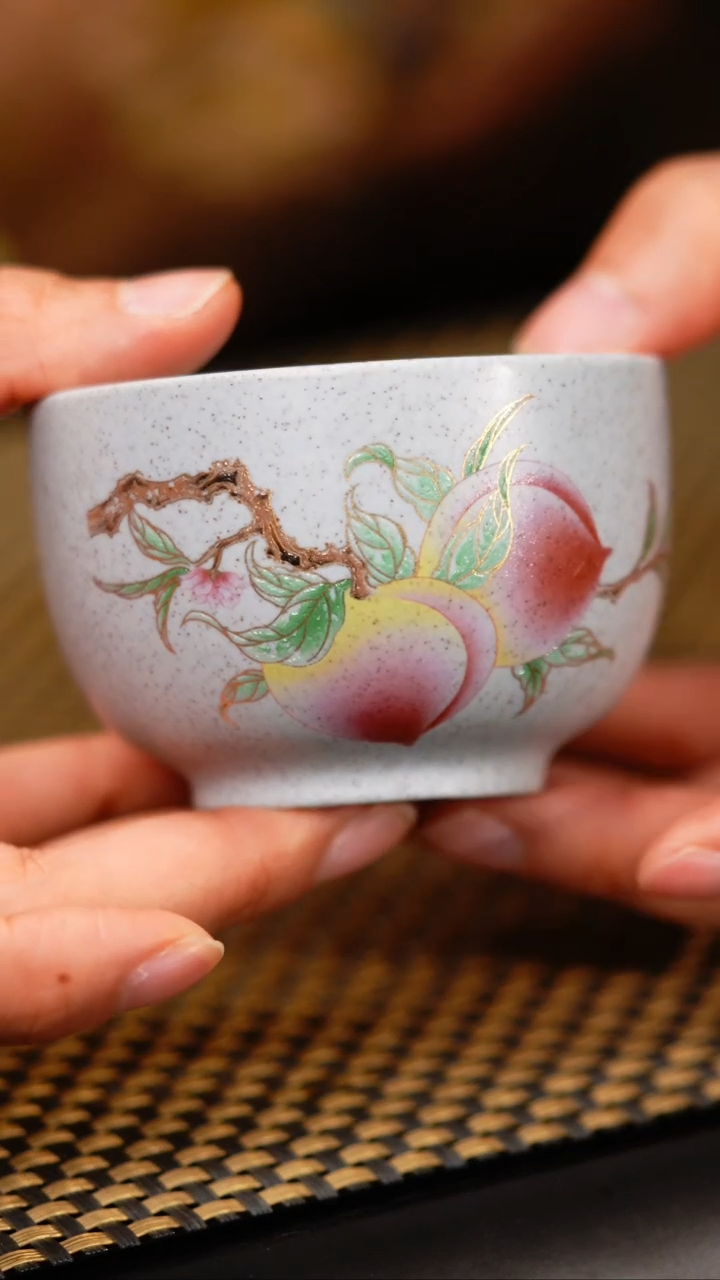 17小鱼海蓝段桃子杯